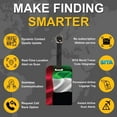 thumbnail image 4 of [Pack 2] tag8 UAE Flag Tag Smart Bag tag |Trendy Luggage tag ID Identification National Flag Theme Fashionable Digital name tag | Airline compliant, SITA World Tracer Code Enabled | Travel gift, 4 of 7