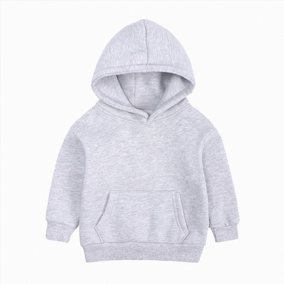 Kogui Toddler Boy Hoodie Travel Hoodie Comfy Hoodies for Boys Little Boys 2T 3T (Grey,2-3 Years)