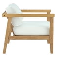 thumbnail image 4 of Modway Bayport 3 Piece Outdoor Patio Teak Set in Natural White, 4 of 7