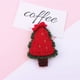 thumbnail image 5 of Navidad DIY broche accesorios para el cabello tocado lana Poke Poke Le decoración del árbol de Navidad JAMW Sencillez, 5 of 5