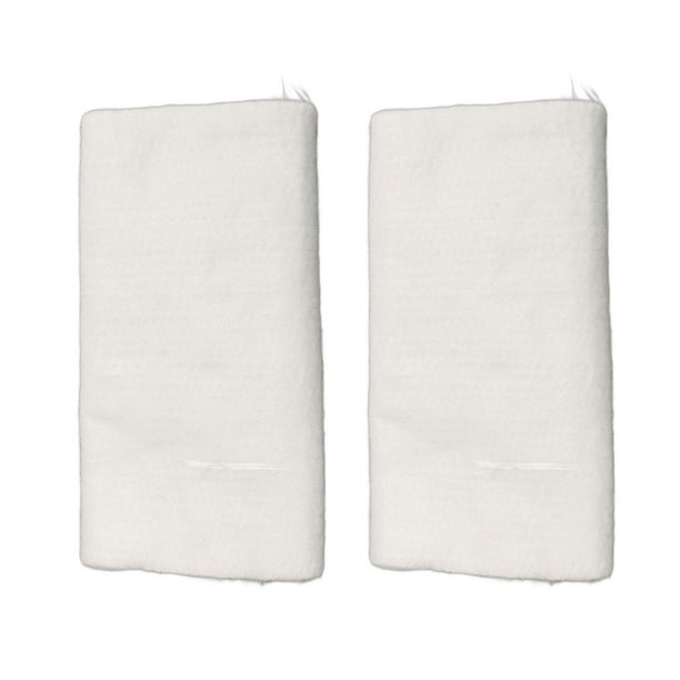 2 silenciadores de escape para motocicleta, de algodón y fibra de vidrio, 35 x 25 cm, con tejido absorbente de sonido.