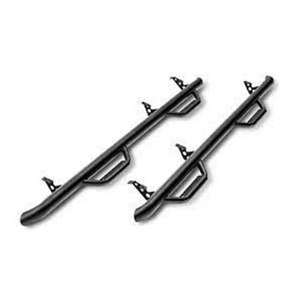 Promaxx Automotive PMXDROP-106 Textured Black Drop Step for 2014-2018 Silverado, Sierra 1500 Extende & Double Cab