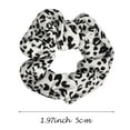 thumbnail image 2 of Zhengup 7-Piece Leopard Cow Print Elastic Hair Ties, Animal Style Multicolor Scrunchies Girls Hair Bands, Ponytail Holder No Damage Hair Tie Fashion Rubber Bands Hair Accessories, 2 of 7