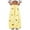 Yellow, variant on Unisex Embroidered Puppy Wide Leg Sweatpants - Elastic Drawstring Baggy Casual Trousers, Gray Size L