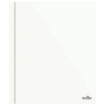 Office Depot® Brand Stellar Laminated 3-Prong Paper Folder, Letter Size, White
