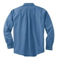 thumbnail image 2 of Port Authority Long Sleeve Denim Shirt-XL (Faded Denim), 2 of 5
