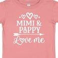 thumbnail image 4 of Inktastic Mimi and Pappy Love Me Boys or Girls Baby T-Shirt, 4 of 5