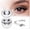 B+C, variant on Magnetic Lashes No Glue Needed, Reusable Magnetic Eyelashes, Natural Look Magnetic Eyelash Kit, Fake Lashes Magnetic, Easy to Apply for Daily and Special Occasions