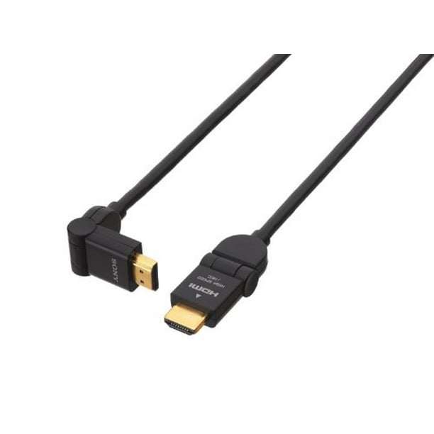 SONY swing type HIGH SPEED HDMI cable HE20H 2.0m Black