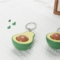 thumbnail image 6 of BAELLERT Avocado Keychain Fidget Toy with Rolling Ball Core Stress Relief Portable Fruit Roller Massage Bead Sensory Toy Keyring Pendant Kids Adults Gift, 6 of 7