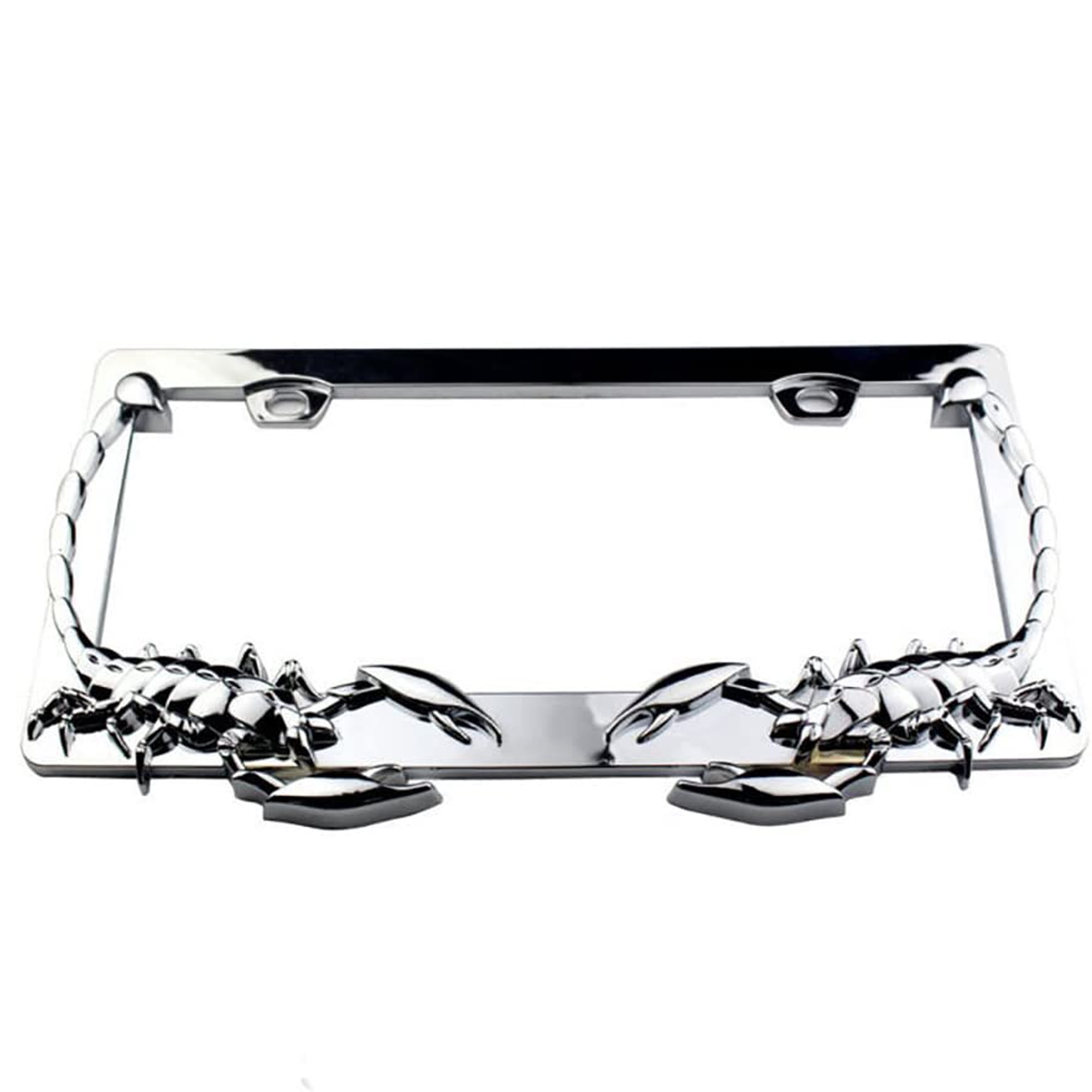 NINTE Universal Motor Vehicle License Plate Frame, 3D Scorpion