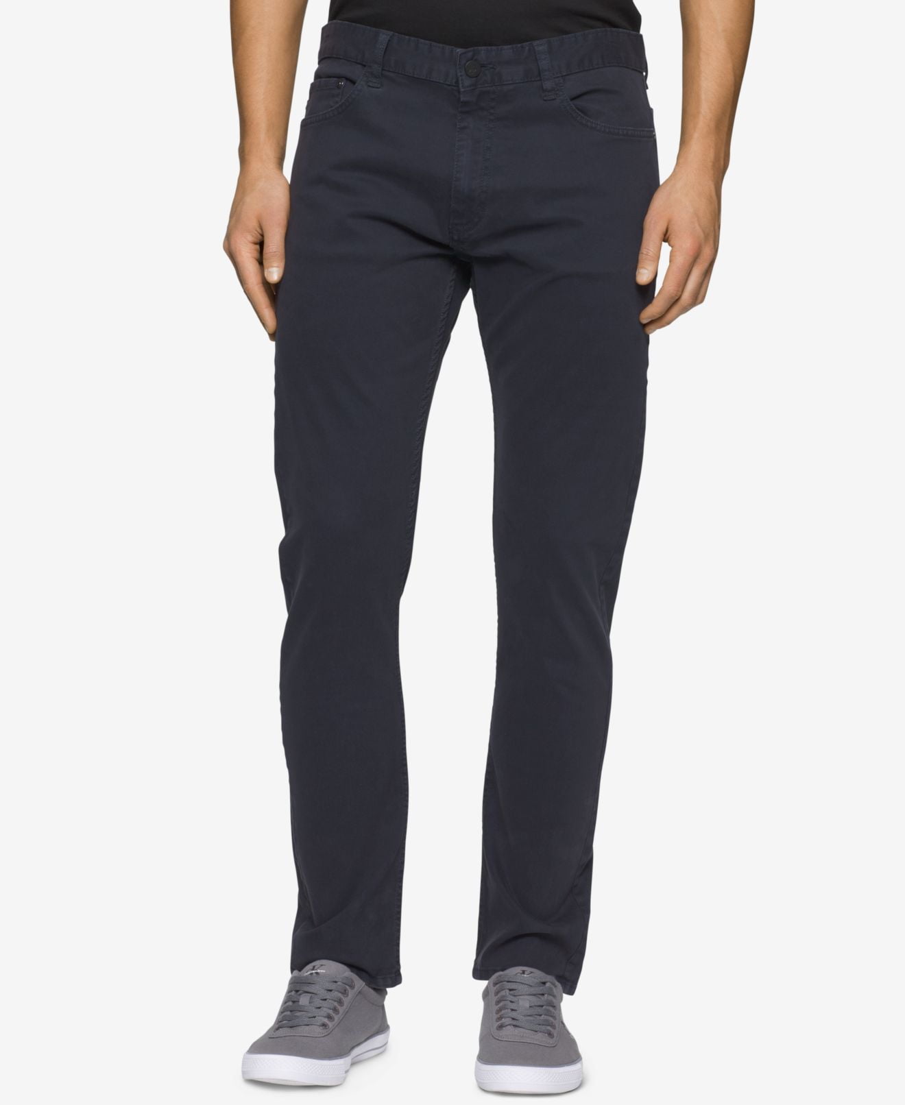 calvin klein technical tapered fit pants