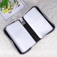 thumbnail image 2 of EeaseCA Mercerized Cloth 128 Pieces CD Storage Pouch Large Capacity Handheld CD Bag Fashion CD Supplies (Grey), 2 of 7