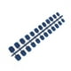 thumbnail image 3 of Soidarity 24 piezas Shortie Square Head Frosted Coffin Uñas postizas DIY Estilo francés Personalidad Uñas acrílicas para amantes de la manicura Juegos de manicura 29 azul oscuro Soidarity CE011411-29, 3 of 5