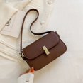 thumbnail image 1 of Nuevo bolso de verano retro para mujer, bolso de hombro tipo bandolera de un solo hombro, bolso sencillo de color liso para mujer 2025, 1 of 5