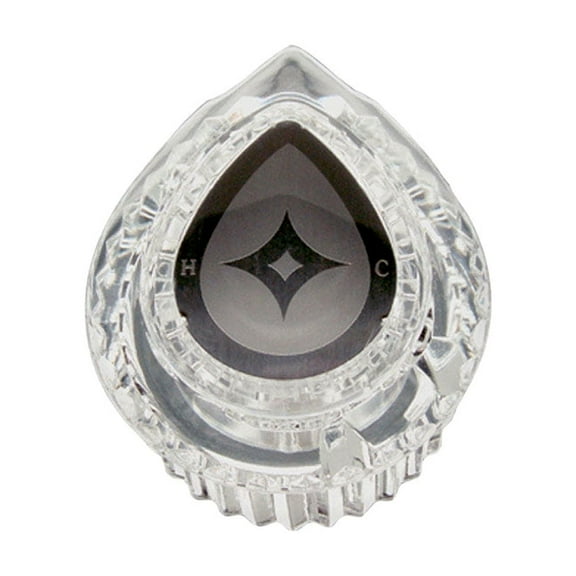 Danco 9D00010302 Faucet Handle, Acrylic, For: Moen Posi Temp Single Handle Tub/Shower Faucets