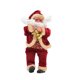 thumbnail image 4 of Adorno de franela de Papá Noel Fiudx decoración de mesa para fiesta y Festival 2 uds, 4 of 7