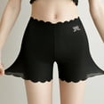 thumbnail image 3 of Posijego Women's Bloomers Elastic High Waist Shorts Underwear Slim Slits Bottom Boyshorts for Under Dress, 3 of 3