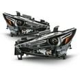 thumbnail image 2 of AKKON - Fits 2017-2021 Mazda CX-5 Full LED Tube w/ AFS Projector Headlight Pair Driver Left+Passenger Right, 2 of 7