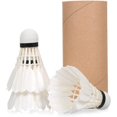 thumbnail image 1 of 3pcs Badminton Shuttlecocks Indoor Sports Balls Windproof with Great Stability Durability High, 1 of 8