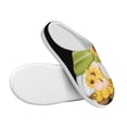 thumbnail image 3 of Picia Sunflower Gnomes for Women's Lamb-hug Comfy Fleece House Slippers Memory Foam, Slip-on House Shoes Indoor Outdoor-37/38, 3 of 7