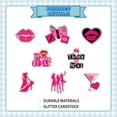 thumbnail image 3 of Cupcake Toppers Vorceary Burn Book, 24 unidades, rosa intenso, para niñas, 3 of 7