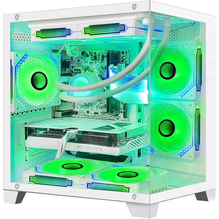 Hoengager RTX 5070 12GB Gaming PC Desktop - AMD Ryzen 7 5700X3D