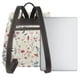 thumbnail image 3 of Disketp Wildflower Watercolor 3 Mochila de Cuero para Mujer, Bolso de Espalda Antirrobo con Estilo para Viaje, Trabajo y Uso Diario, 3 of 4