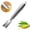 A, variant on Corn Peeler for Corn on the Cob, Stainless Steel Corn Stripper Tool Corn on the Cob Remover Kitchen Gadget for Removing Corn Kernels from Cobs