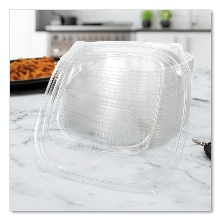 PresentaBowls Pro Clear Square Lids for 24-32 oz Bowls, 8.5 x 8.5 x 0.5, Clear, Plastic, 63/Bag, 4 Bags/Carton PresentaBowls Pro Clear Square Lids for 24-32 oz Bowls, 8.5 x 8.5 x 0.5, Clear, Plastic, 63/Bag, 4 Bags/Carton