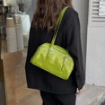 thumbnail image 3 of Bolso Axila Con Hombro PU Con Textura Desplazamiento Versátil Con Nicho (verde) Verde, 3 of 9