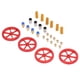 thumbnail image 4 of Impresora 3D Kit de tuerca de nivelación manual Accesorios neumáticos Hot Bed Die Springs MK8 Boquillas para CR‑ 1, 4 of 8