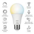 thumbnail image 5 of AduroSmart ERIA Tunable White Smart A19 Light Bulb CRI 90+, 60W Equivalent, Hub Required, 5 of 6