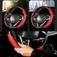thumbnail image 3 of A Protector para volante de coche, decoración, 2 mitades, cubierta para volante, 3 of 5