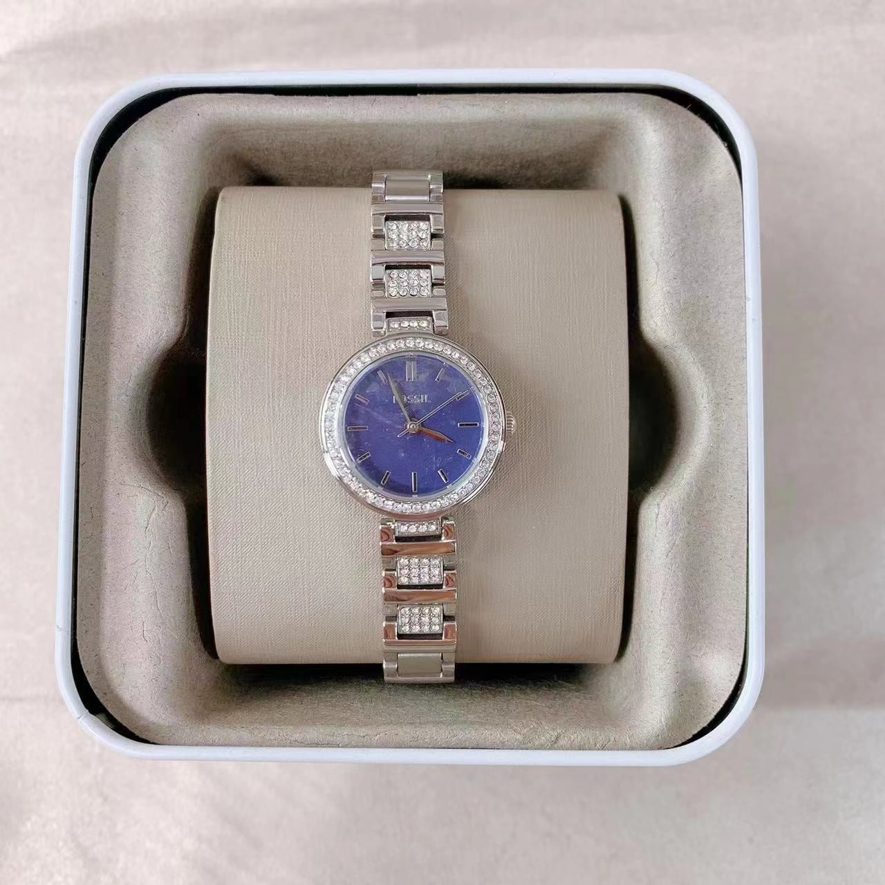 FOSSIL 腕時計 KARLI BQ3865 Amazon.co.jp: Fossil BQ3865 レディース Karli 腕時計, ブルー