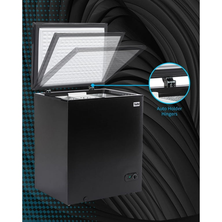 FREEZER Boss CKM HOT TOP 黒 Small Arctic King 5 Cu ft Chest Freezer, Garage Ready, Black