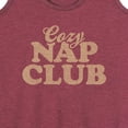 thumbnail image 3 of Instant Message - Cozy Nap Club - Women's Racerback Tank Top, 3 of 6