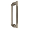 thumbnail image 2 of CRL MT8X8BN Brushed Nickel 8" MT Series Round Tubing Mitered Corner Back-to-Back Pull Handle, 2 of 5