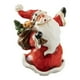 thumbnail image 2 of Adorno de Papá Noel en miniatura perfecl figura de mesa decoración del hogar Estilo E, 2 of 8