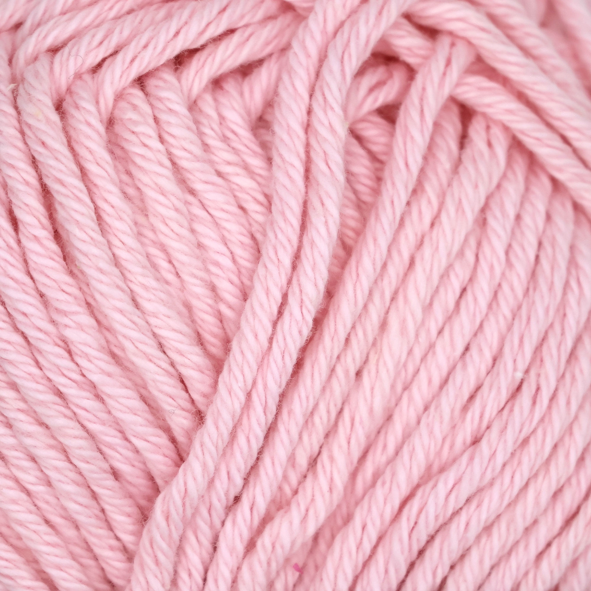 JubileeYarn Dainty Light Yarn - 100g/Skein Worsted Weight Cotton - 305 Primrose Pink - 4 Skeins