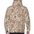 thumbnail image 5 of Hoodies for Men - Indian Paisley1 Long Sleeve Comfrt Men'S Fashion Hoodies & Sweatshirts, Sweatshirts for Men Hoodies Pullover Clothing Clothes with Pouch, 5 of 7