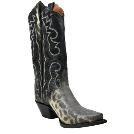

Dan Post Women s Karung Snake Exotic Western Boot Snip Toe - DPS705 6.5 M US