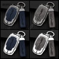 thumbnail image 4 of Zinc alloy+leather Car Remote Key Case Cover For BYD D 3 buttons Han Tang Song ATTO3 Seal Dolphin Chazor05 Granvia 07 Qin E2 E3, 4 of 29