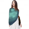 thumbnail image 5 of Flamingo Beautiful Translucent Chiffon Yarn Hair Scarf 180*73 (70.86*28.7in) - Light and Breathable Silk Wrap, 5 of 6