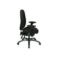 thumbnail image 2 of Multi-Function High Back Chair with Seat Slider in Black Fabric, 2 of 3