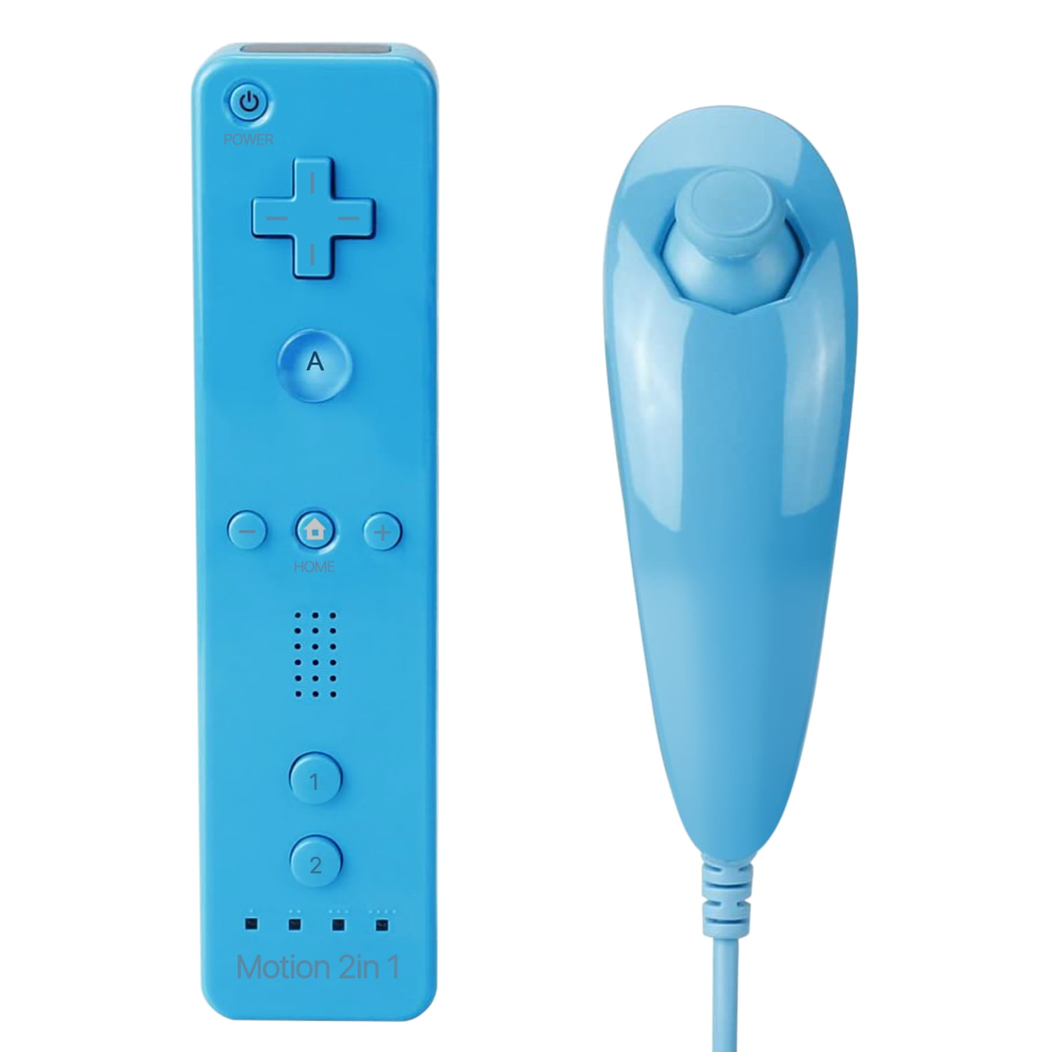 New Nintendo Wii Controller & Nunchuk Combo Pack