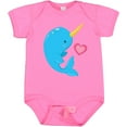 thumbnail image 3 of Inktastic Cute Narwhal Boys Baby Bodysuit, 3 of 5