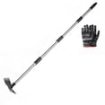 thumbnail image 2 of Rewenti All-steel Double-purpose Hoe and Weeding Shovel Household Garden Pointed Rake and Multi-functional Hoe Suitable for Outdoor Gardening and Weeding, 2 of 7