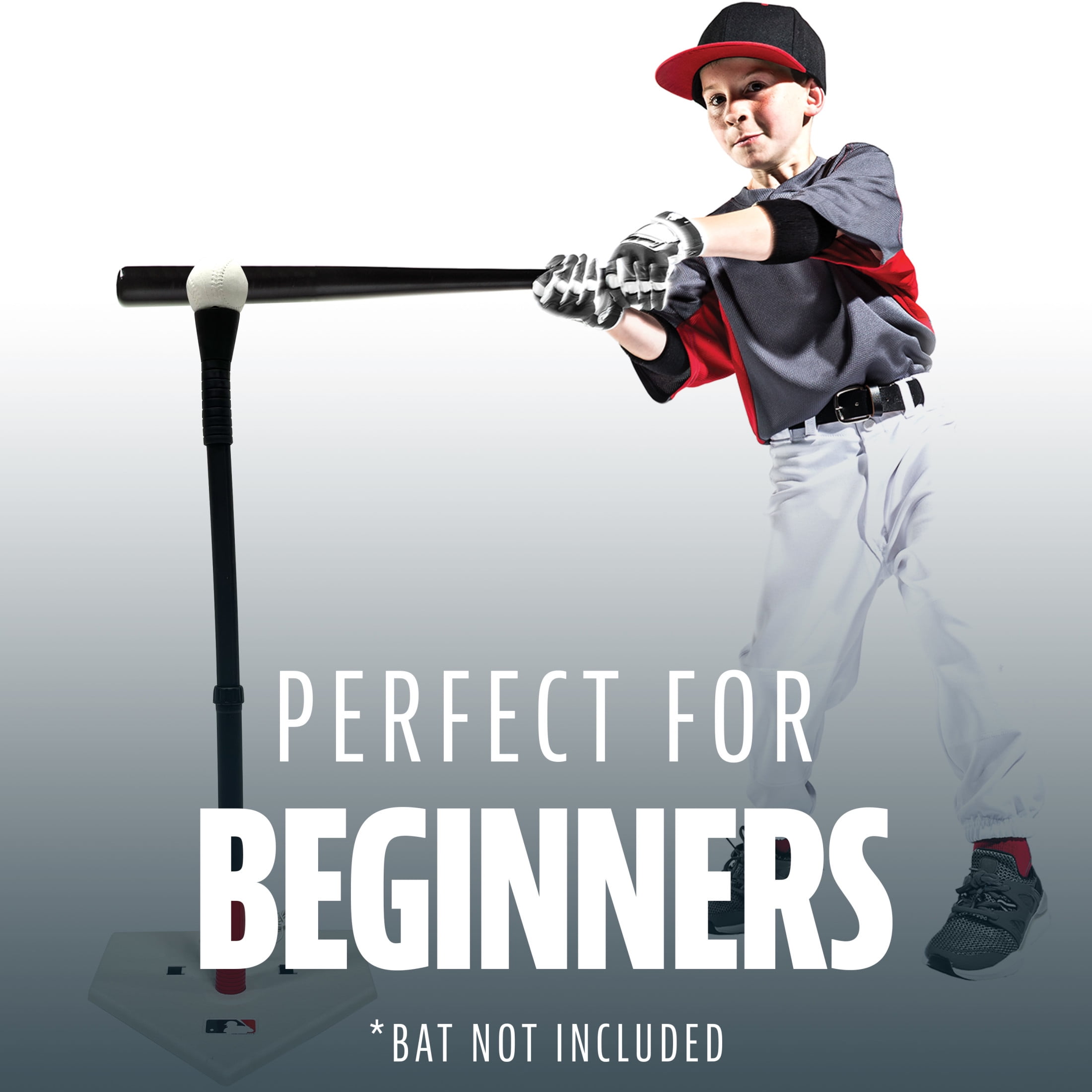 Franklin Sports MLB Teeball Starter Set with Tee, Bases + Rebounder Net