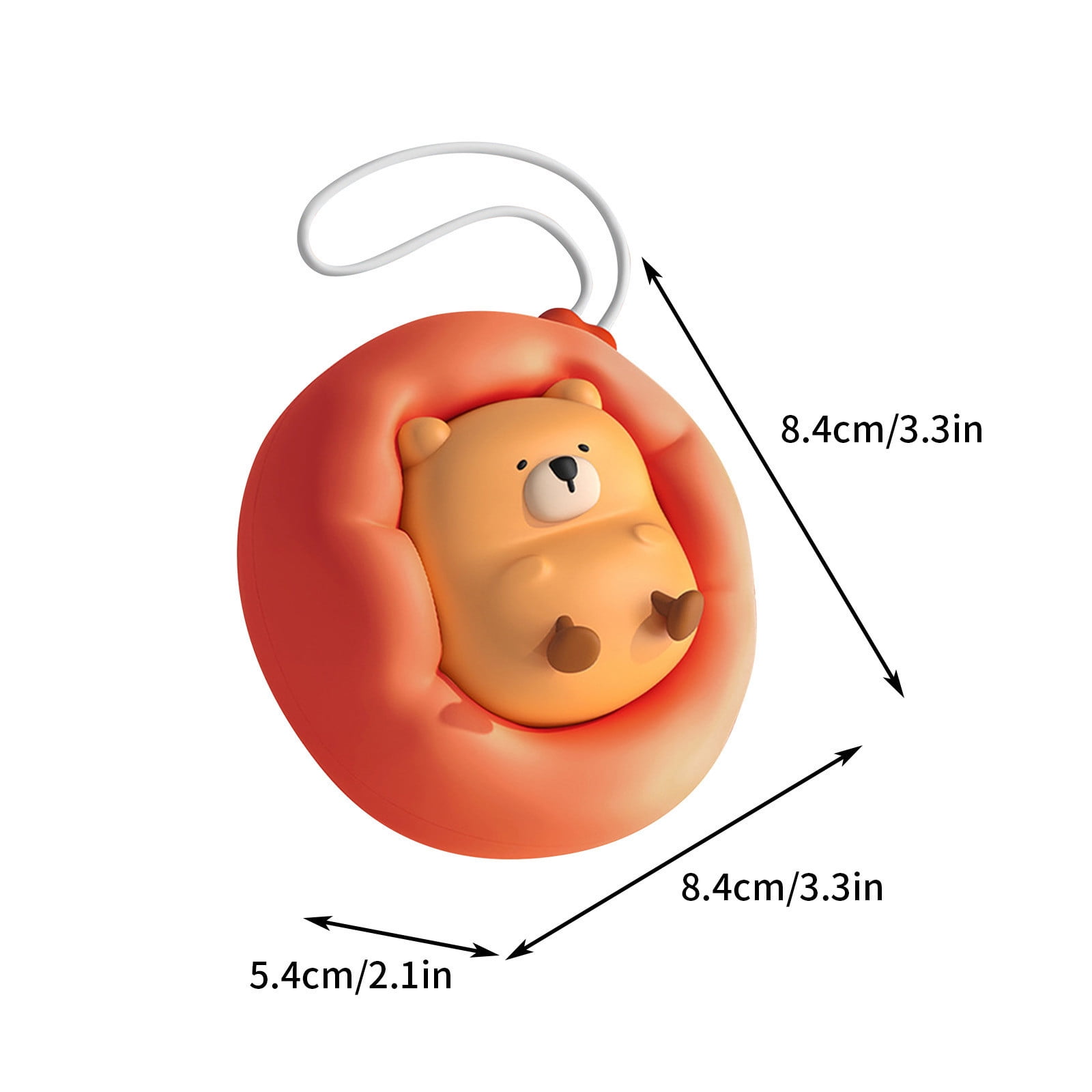 Winter Clearance! Tunhigl Handheld Hand Warmer USB Charging Portable Hand Warmer Delivery Lanyard Warm Hand Winter Gift